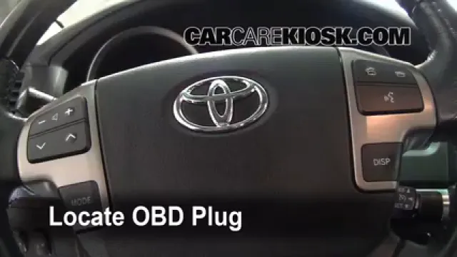 2008 Toyota Land Cruiser 5.7L V8 Lumière « Check engine » du moteur Diagnostic